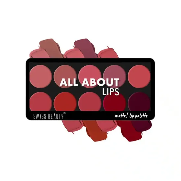 Swiss Beauty Matte Lip Palette-1