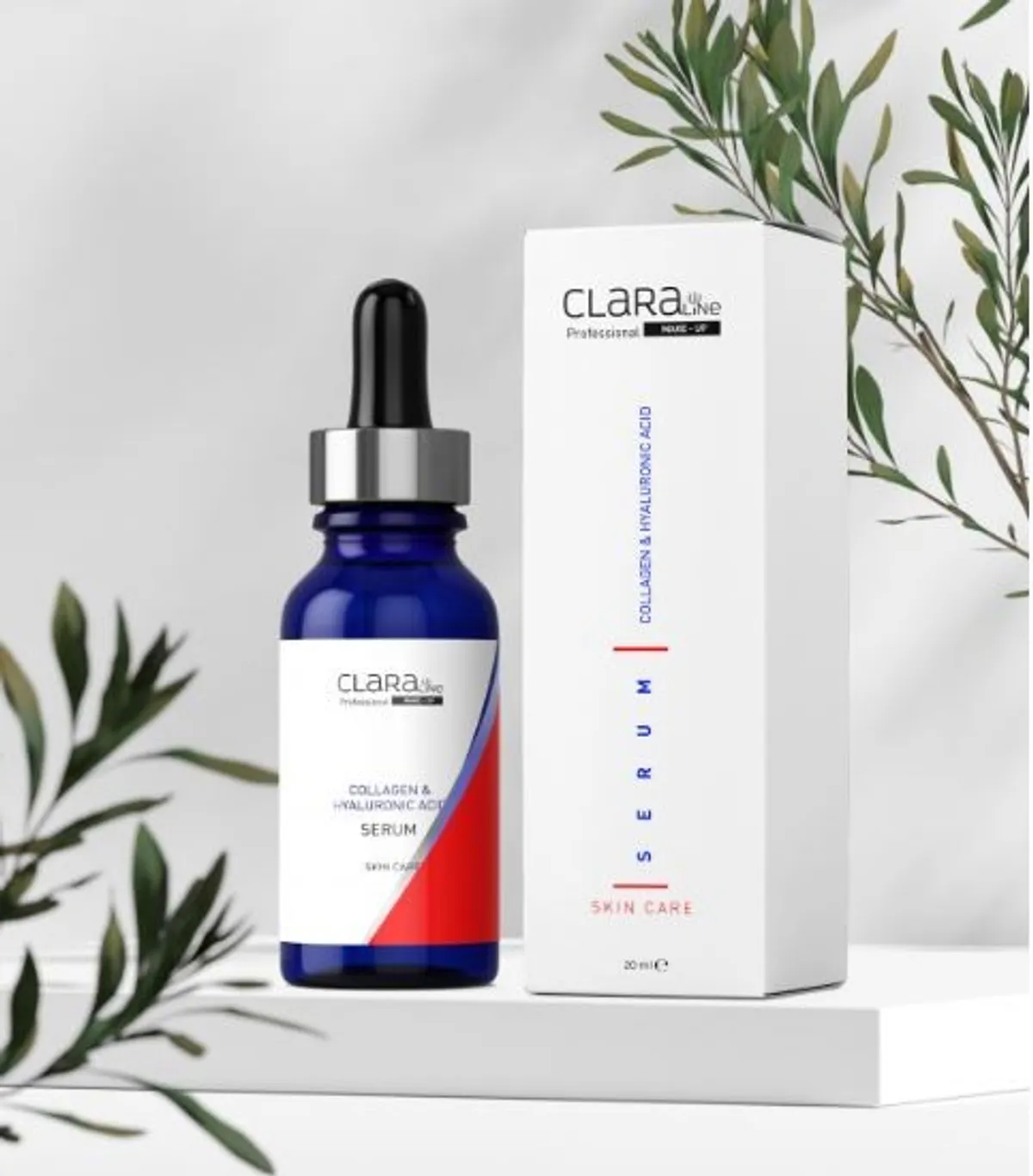 CLARALine Collagen & Hyaluronic Acid Face Serum - 20ml