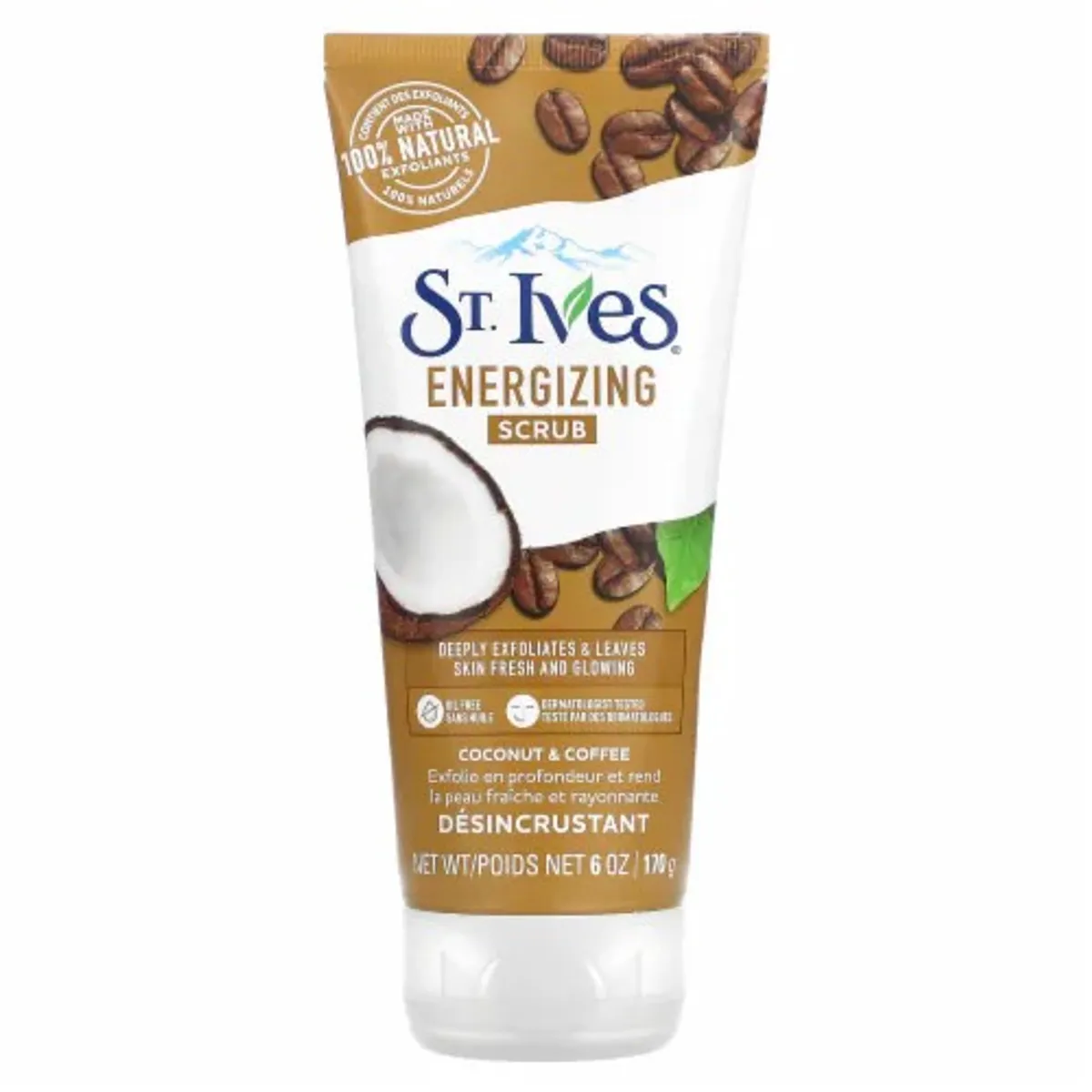 St. Ives Energizing Coconut & Coffee Face Scrub - 170g