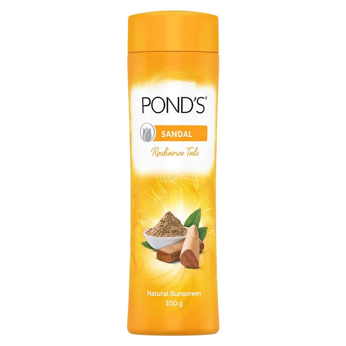 POND'S Sandal Radiance Talcum Powder Natural Sunscreen - 100g