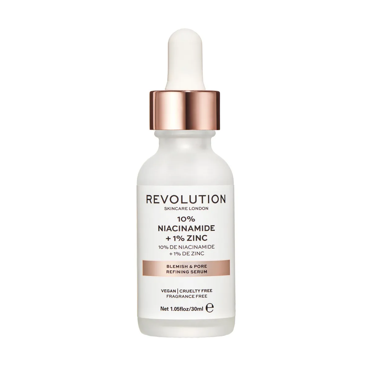 Revolution Skincare - Blemish and Pore Refining Serum - 10% Niacinamide + 1% Zinc - 30ml
