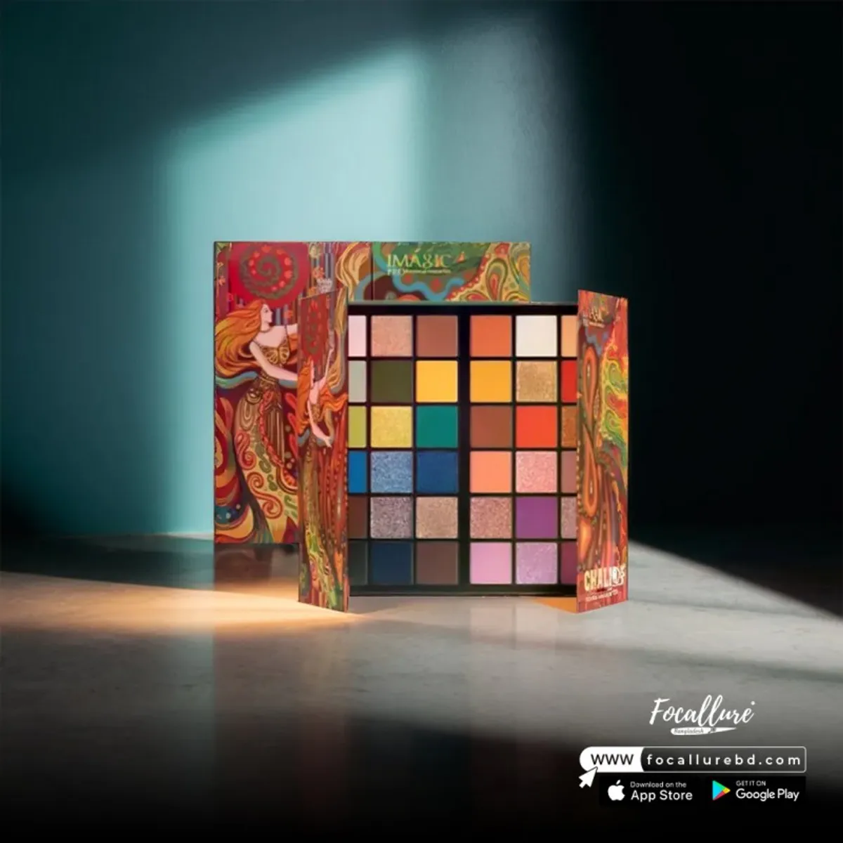 Click to Zoom IMAGIC Chalice 36 Color Eyeshadow Palette