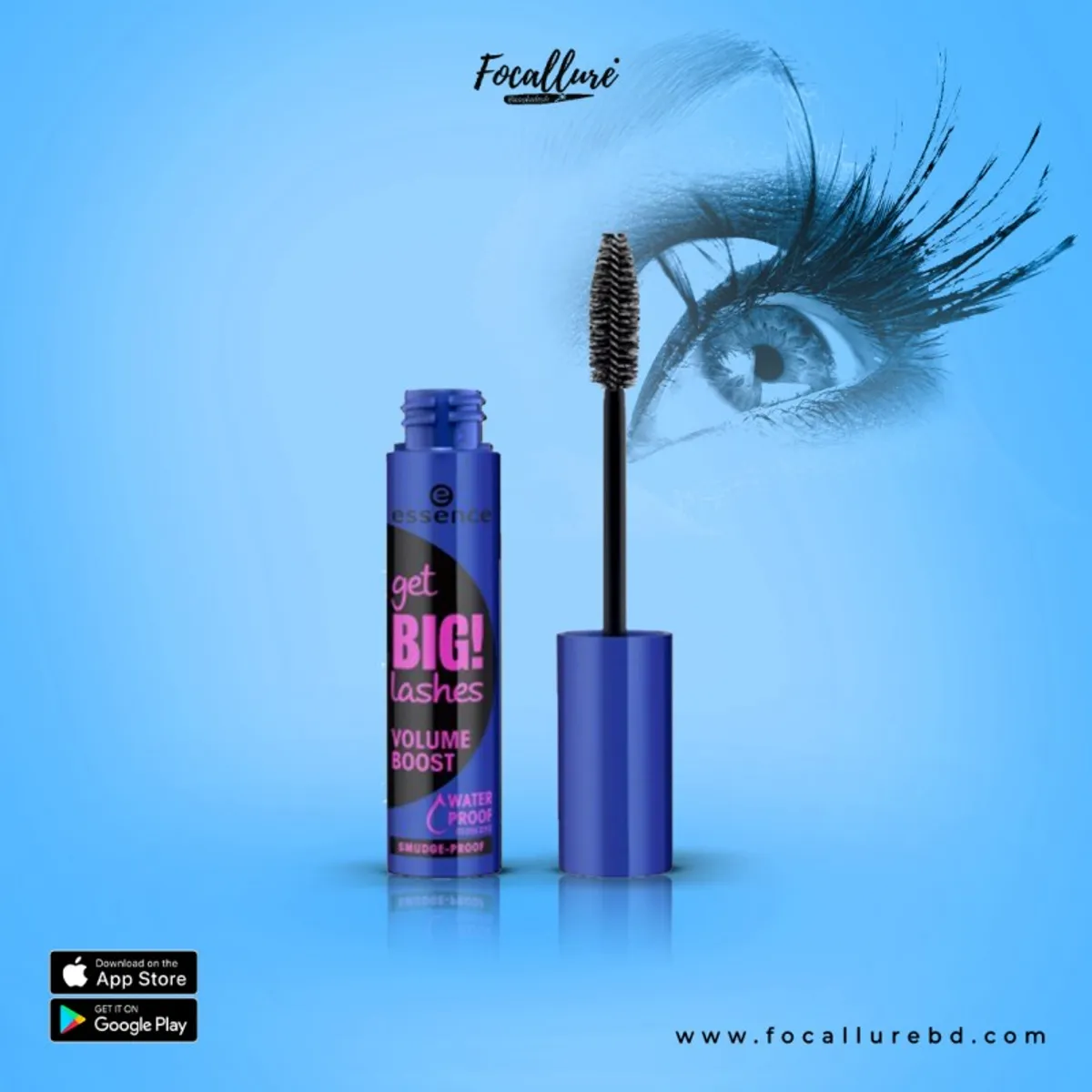 Essence Get Big! Lashes Volume Boost Waterproof Mascara