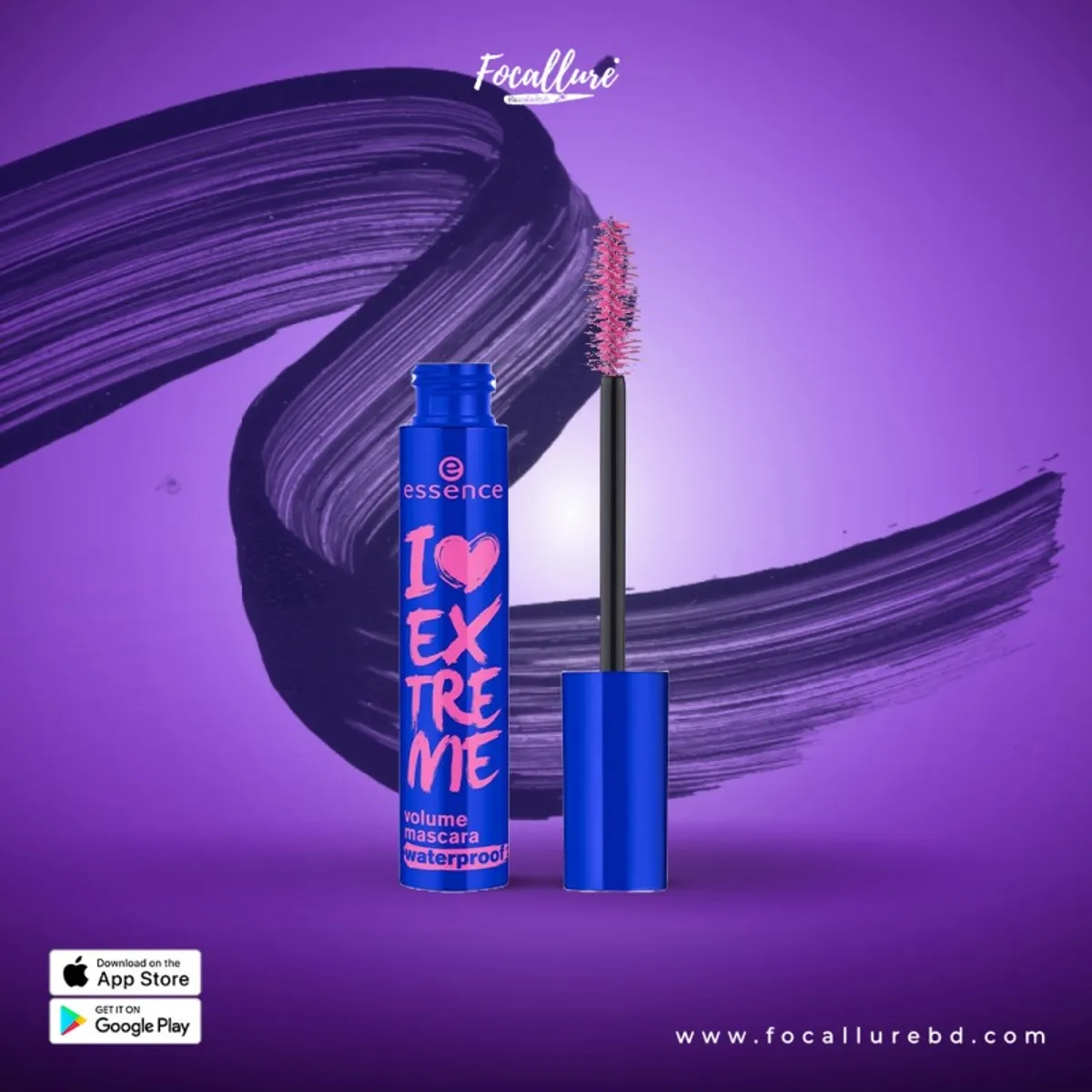 ESSENCE I Love Extreme Volume Mascara Waterproof Black