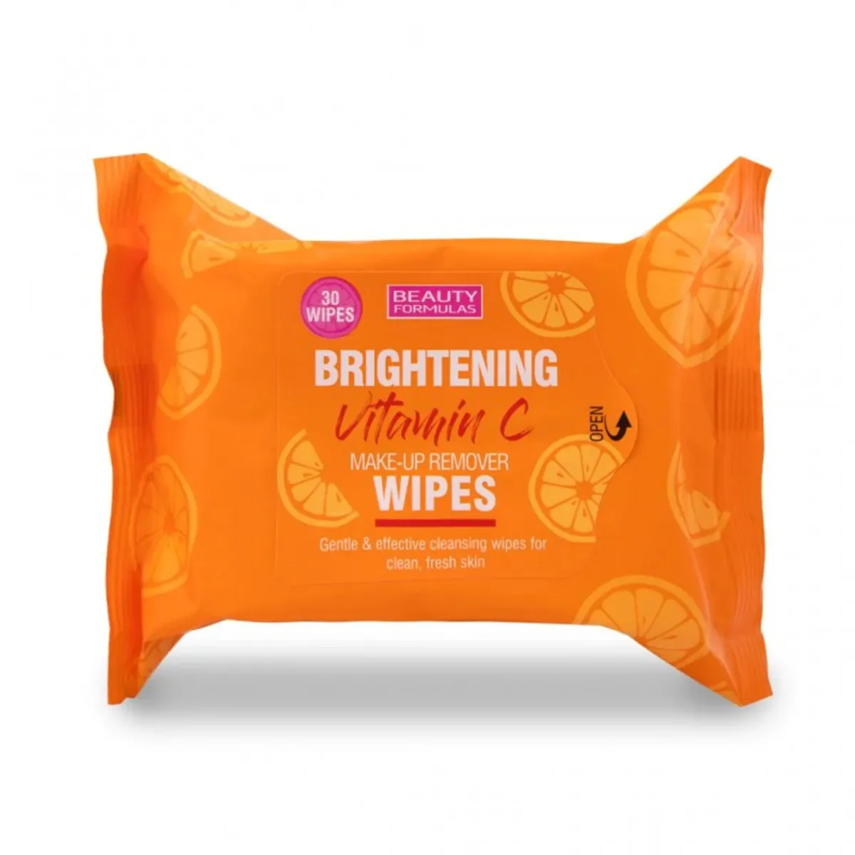 Click to Zoom Beauty Formulas Brightening Vitamin C Make-Up Remover Wipes - 30 Wipes