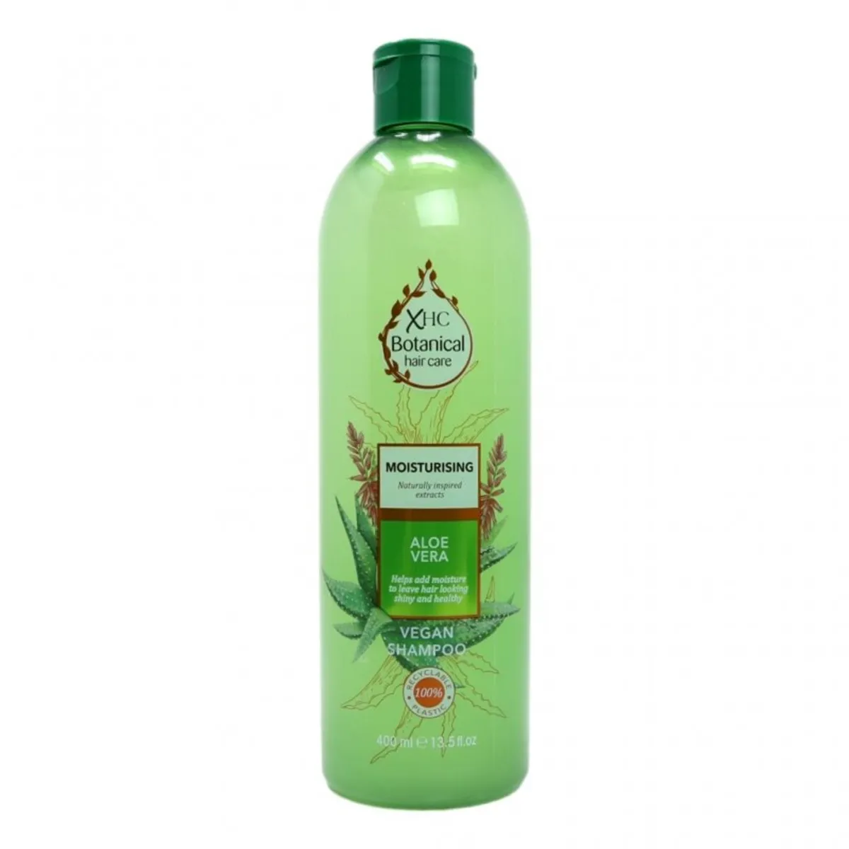 XHC Xpel Botanical Aloe Vera Moisturizing Vegan Shampoo - 400ml