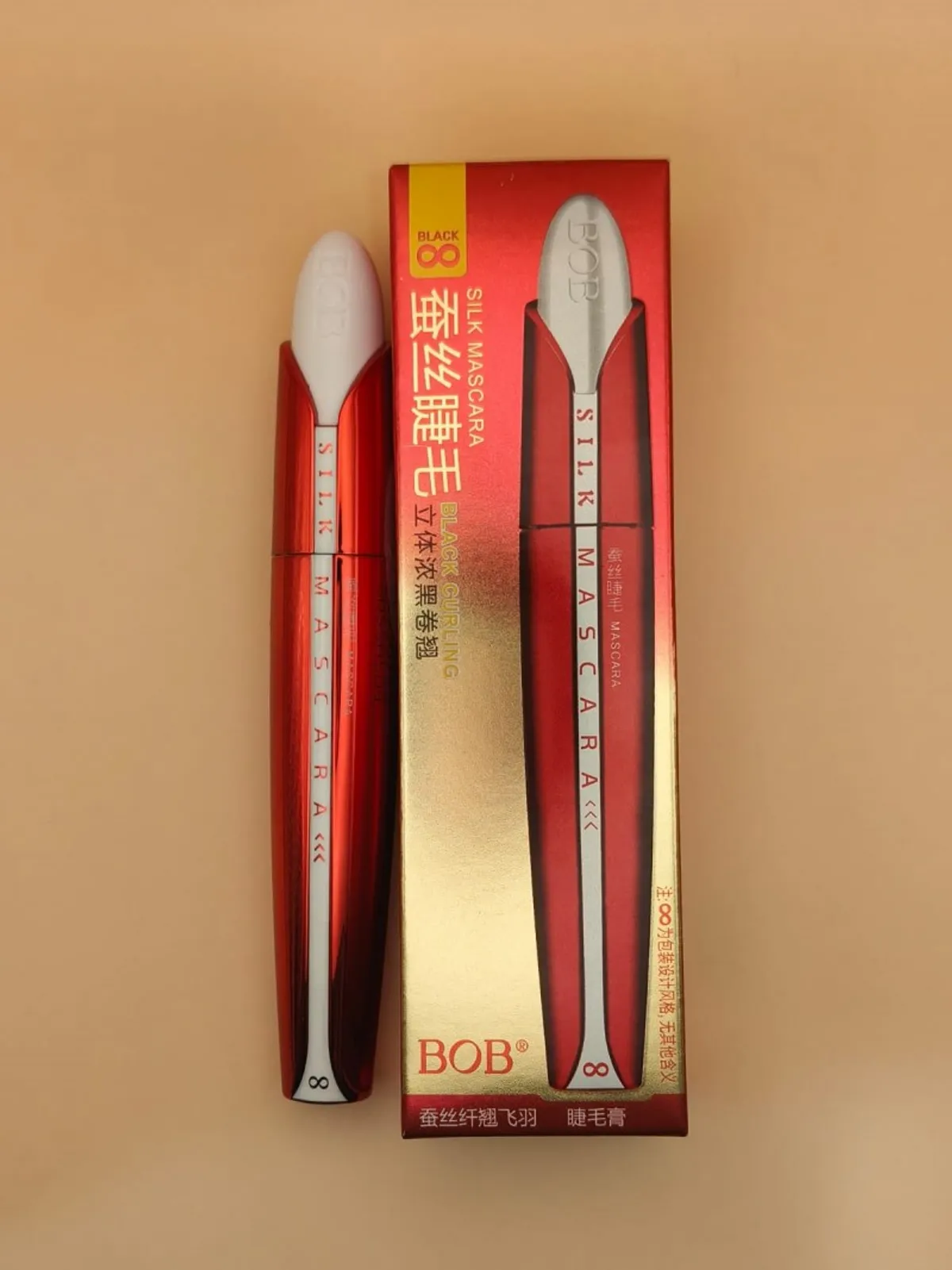 BOB Black Curling Silk Mascara - 10g