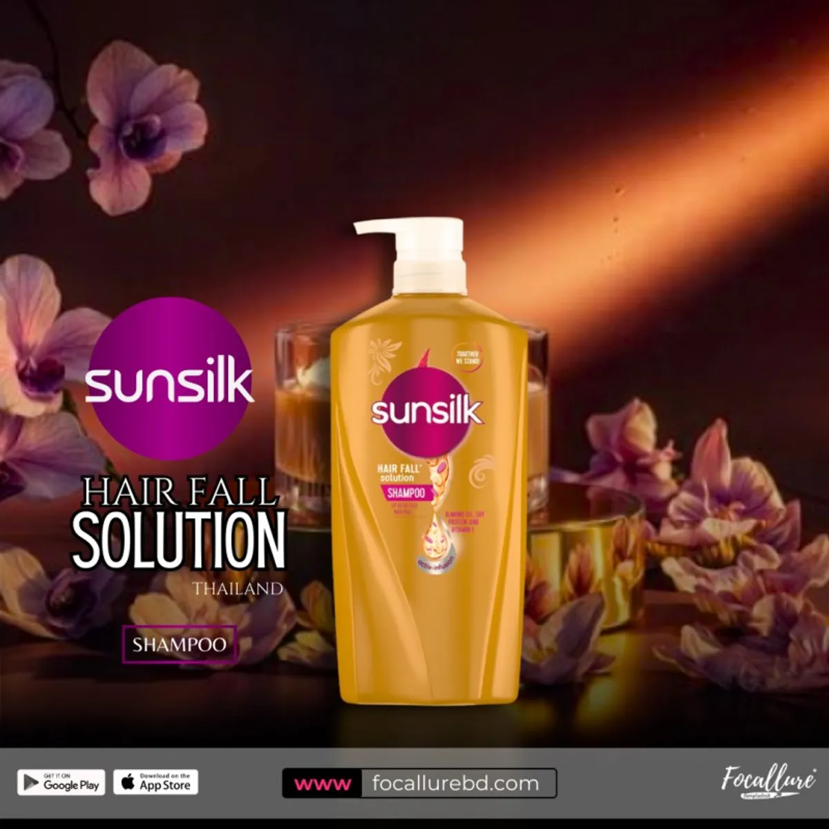 Sunsilk - Co-Creations Hair Fall Solution Shampoo - 625ml