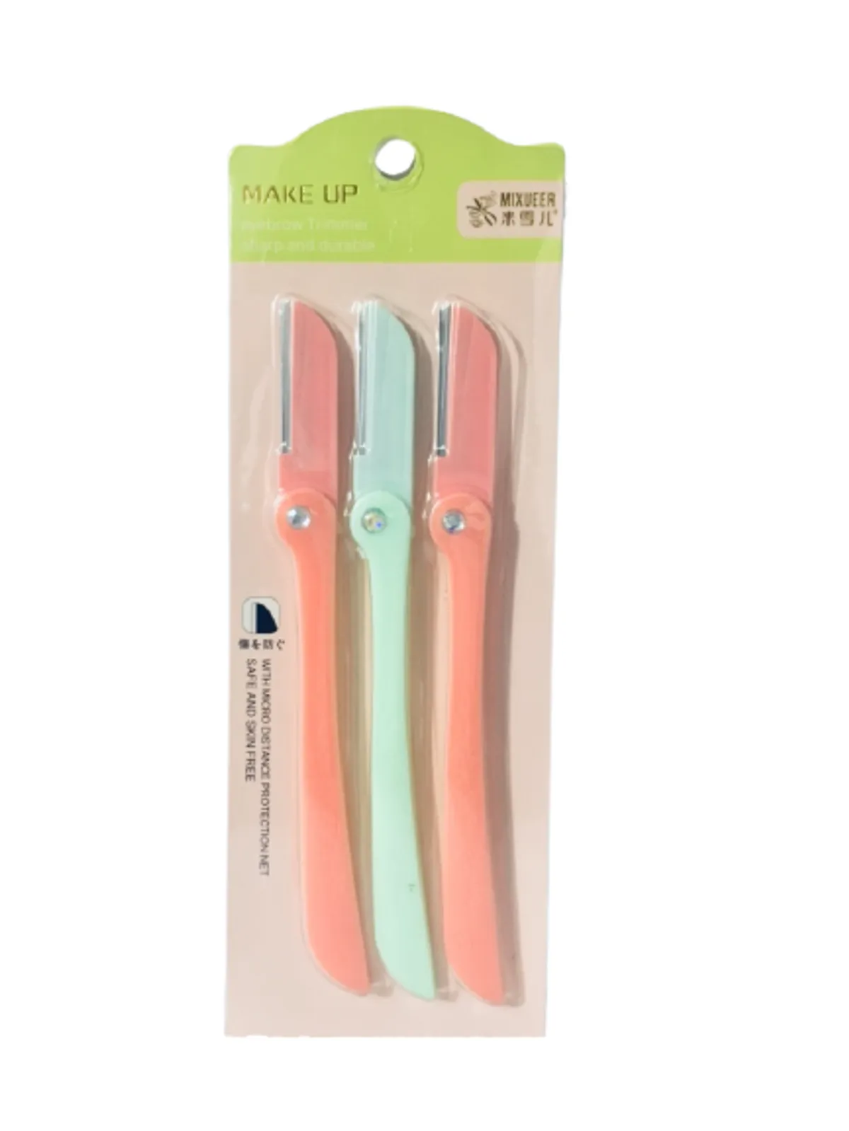 Mixueer Eyebrow 3 Pcs Razor
