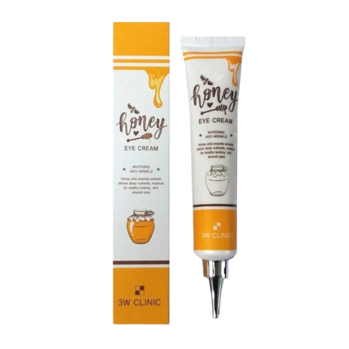 Click to Zoom 3W Clinic Honey Eye Cream Whitening Anti-Wrinkle - 40ml