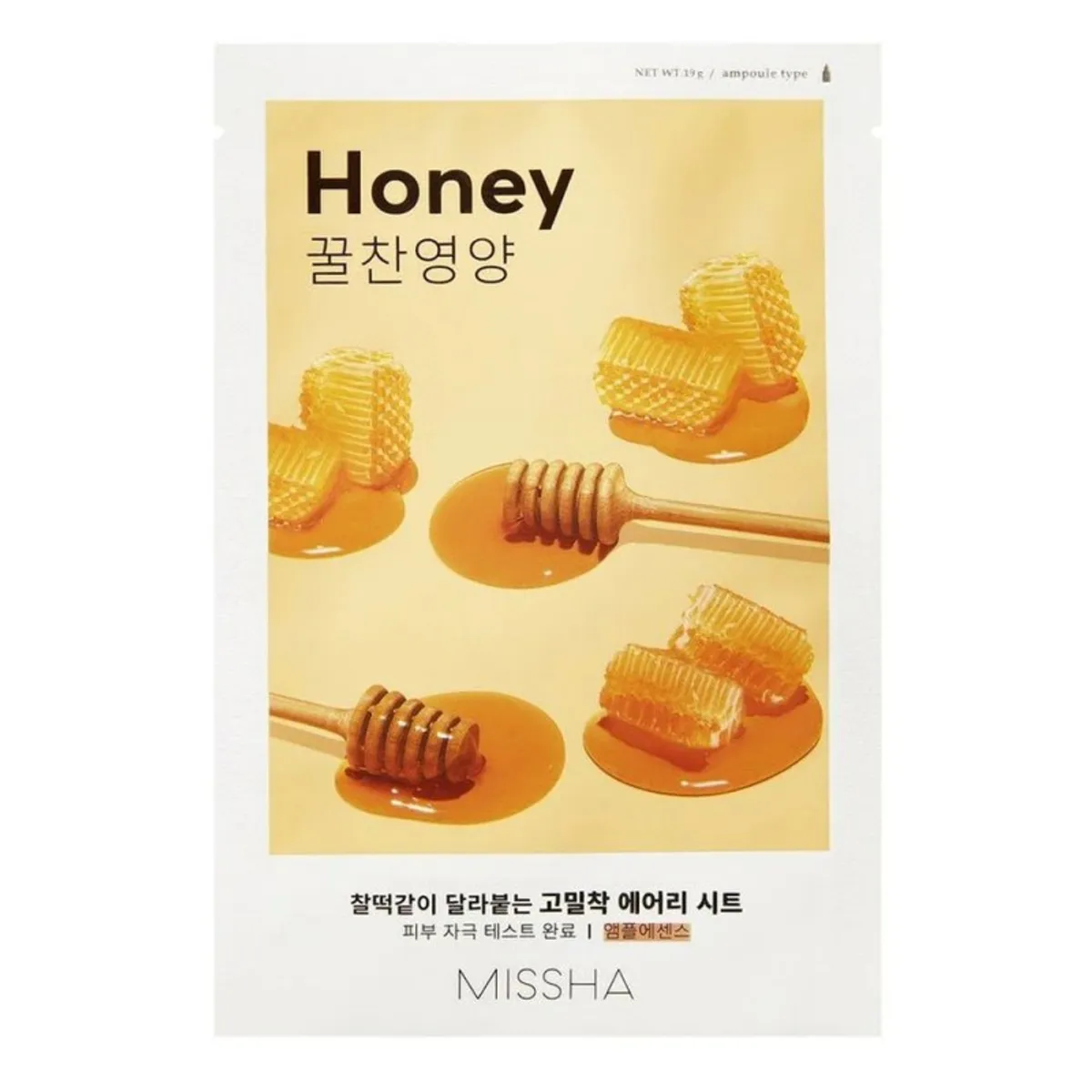 MISSHA AIRY FIT HONEY SHEET MASK-19GM