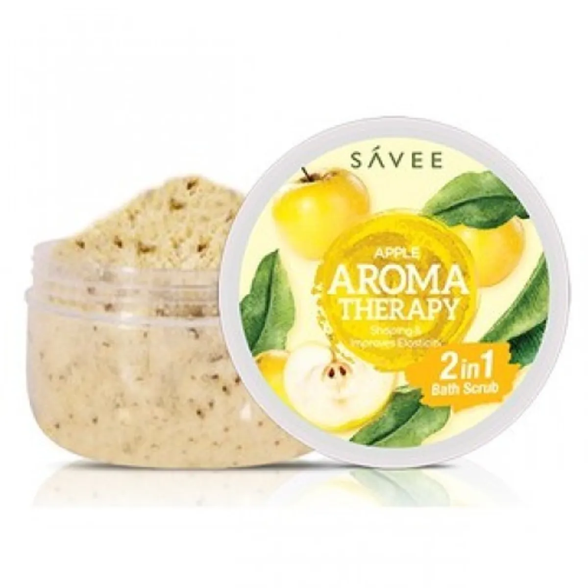 SV' SAVEE Apple Aroma Therapy 2 in 1 Bath Scrub - 180g