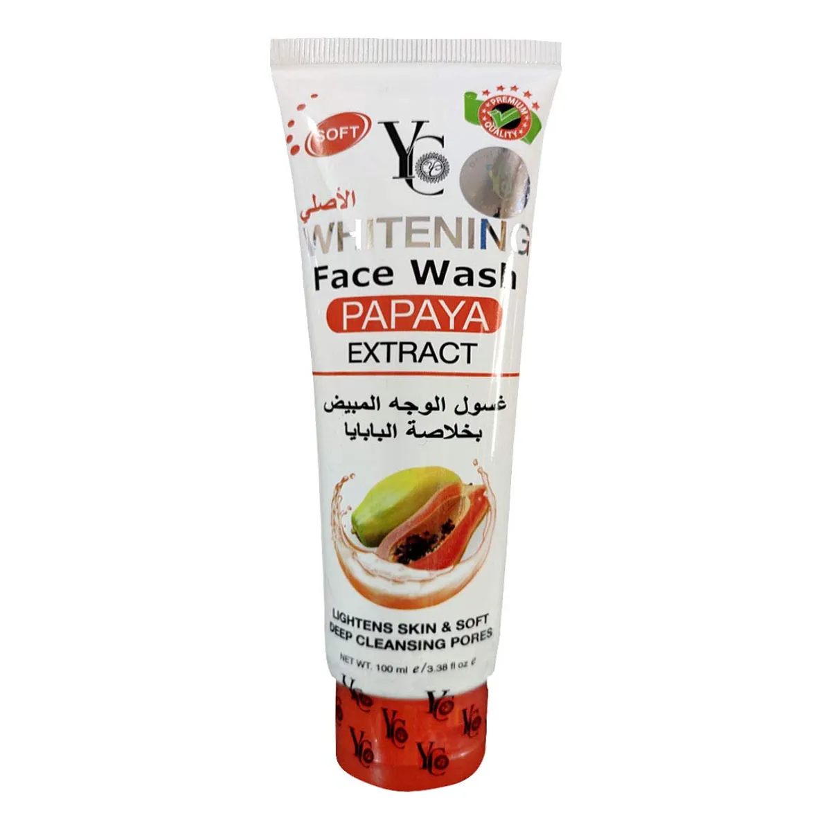 YC Papaya Extract Whitening Face Wash - 100ml