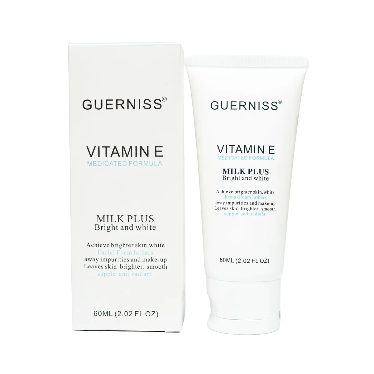 Guerniss Vitamin E Milk Plus Facewash 60ML