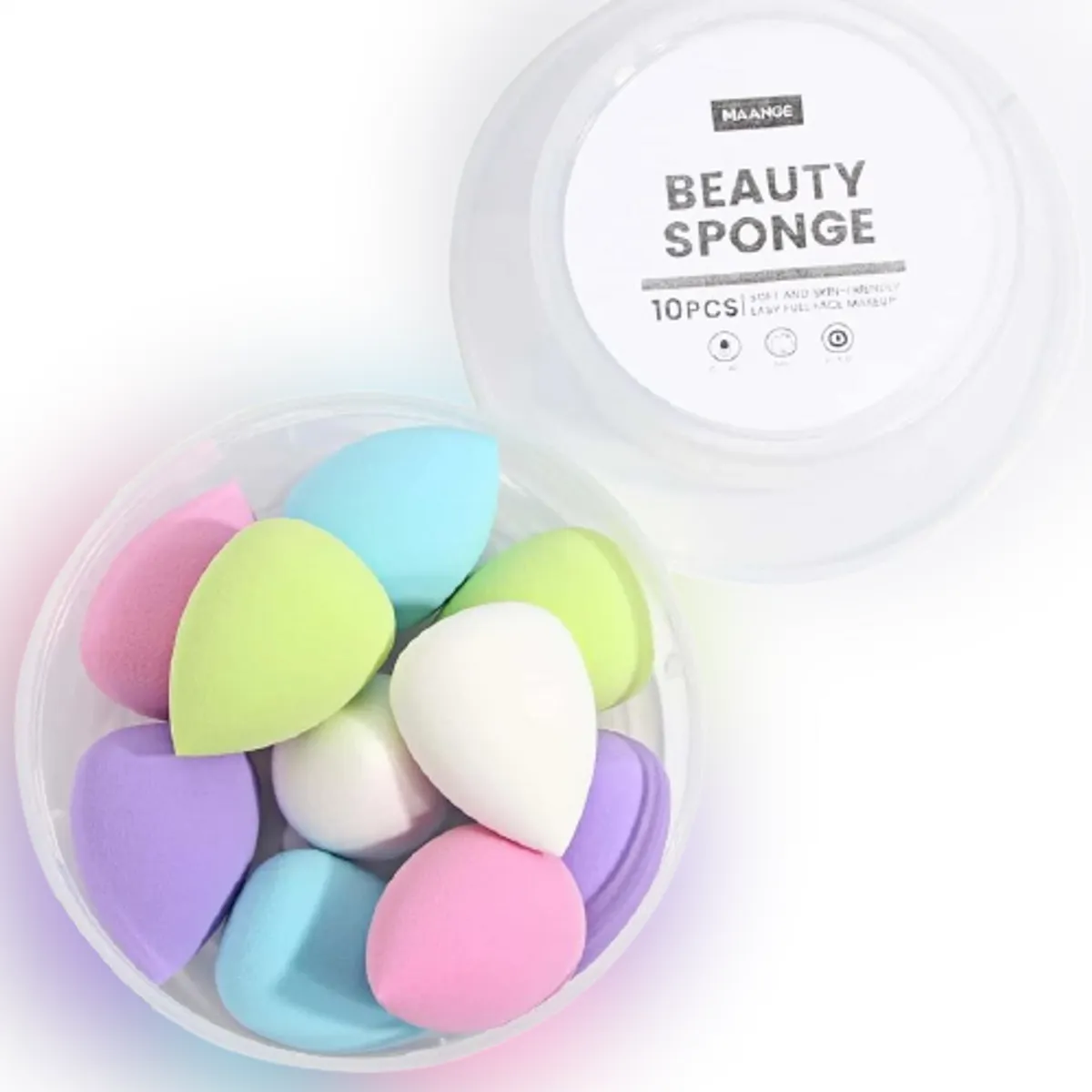 Maange Round Box Blender-10pcs