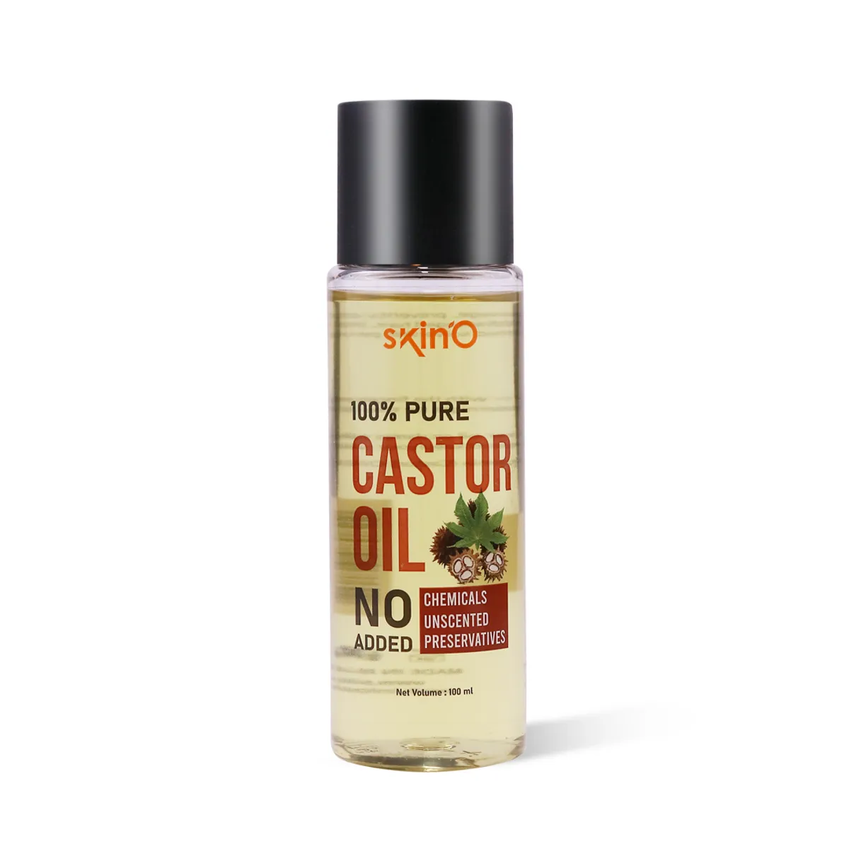 Skin'O 100 Percent  Pure Castor Oil-100 ml
