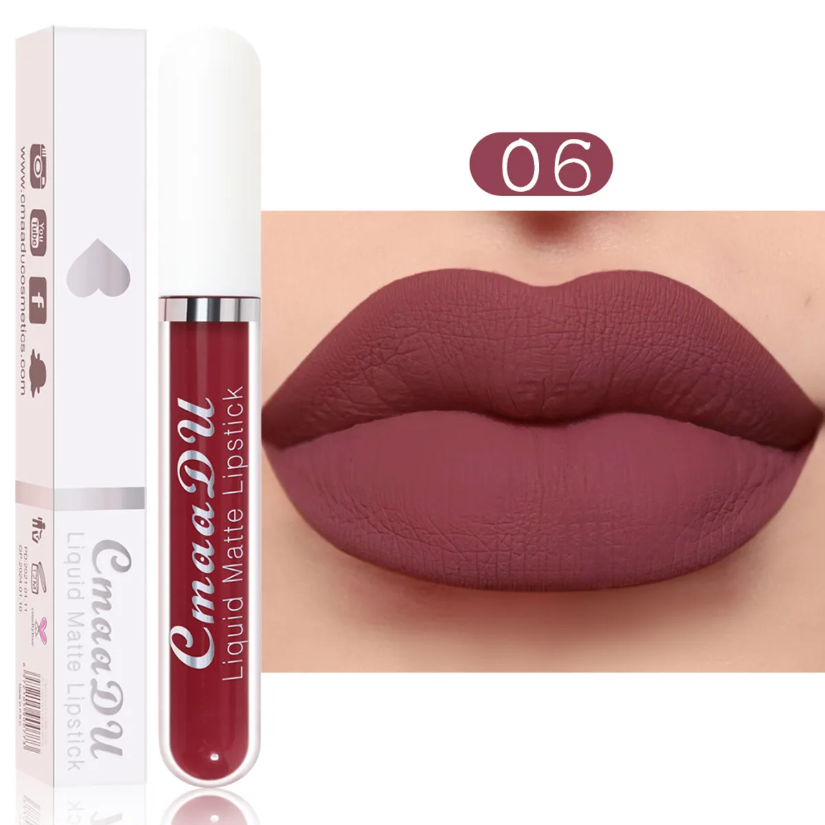 Cmaadu Matte Liquid Lipstick-Single