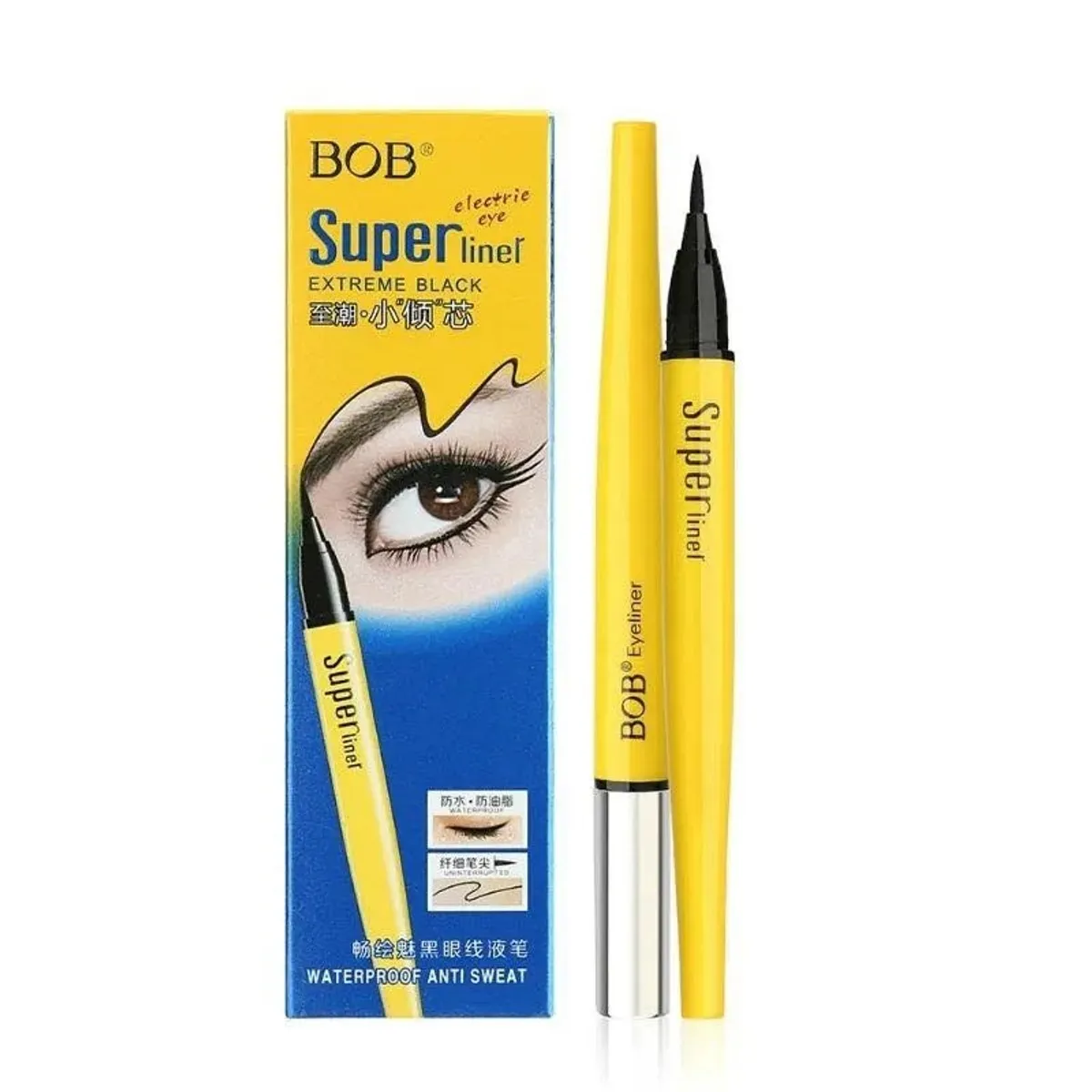 Click to Zoom BOB Liquid Waterproof 0.2MM Slim Nib Eyeliner Pen