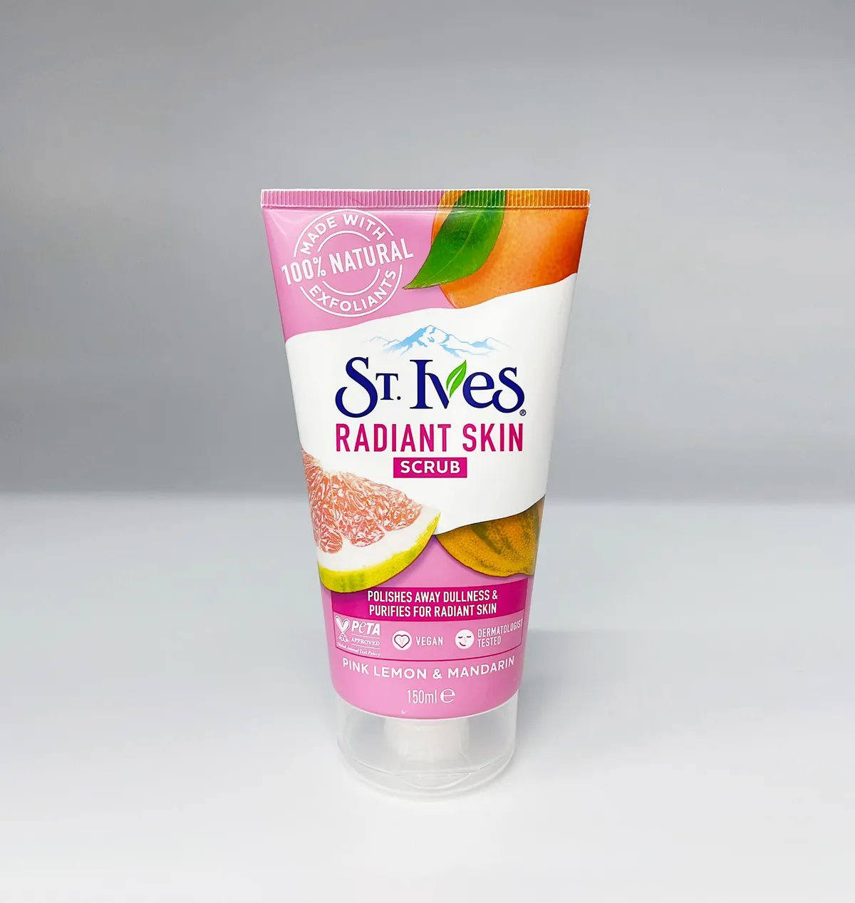 St. Ives Radiant Skin Pink Lemon and Mandarin Orange Face Scrub - 150ml
