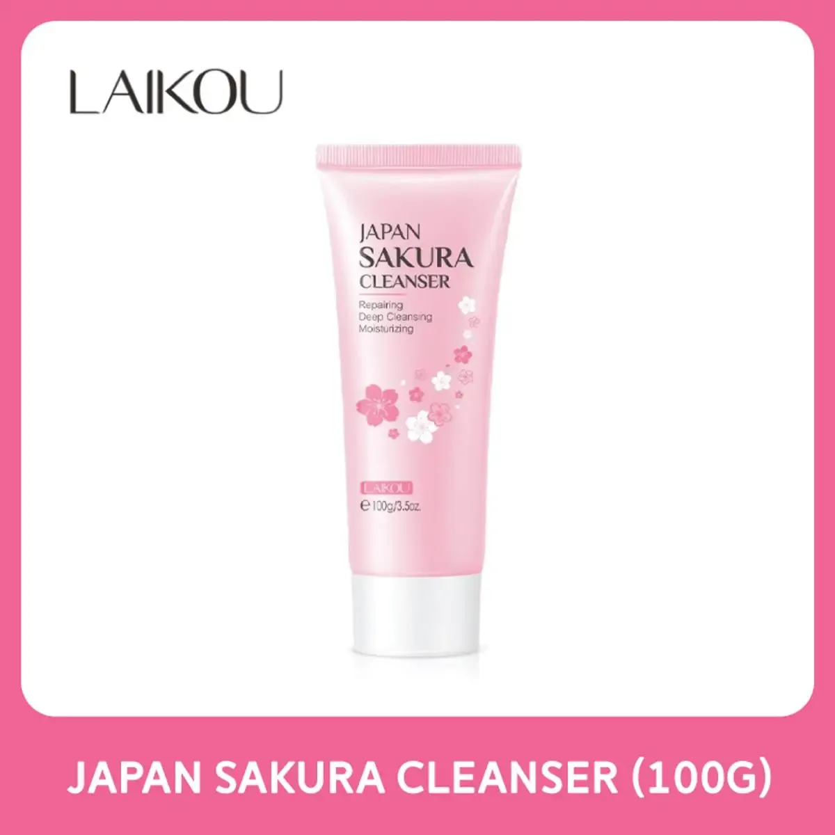 LAIKOU Japan Sakura Cleanser Face Wash 100g