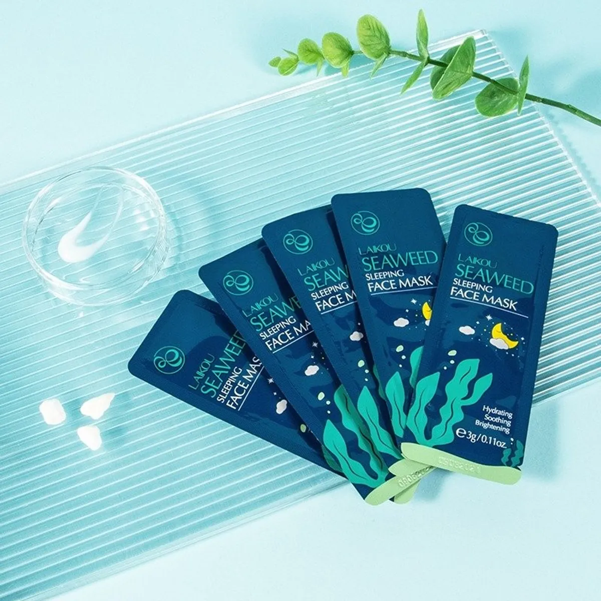 Laikou Seaweed Sleeping Face Mask
