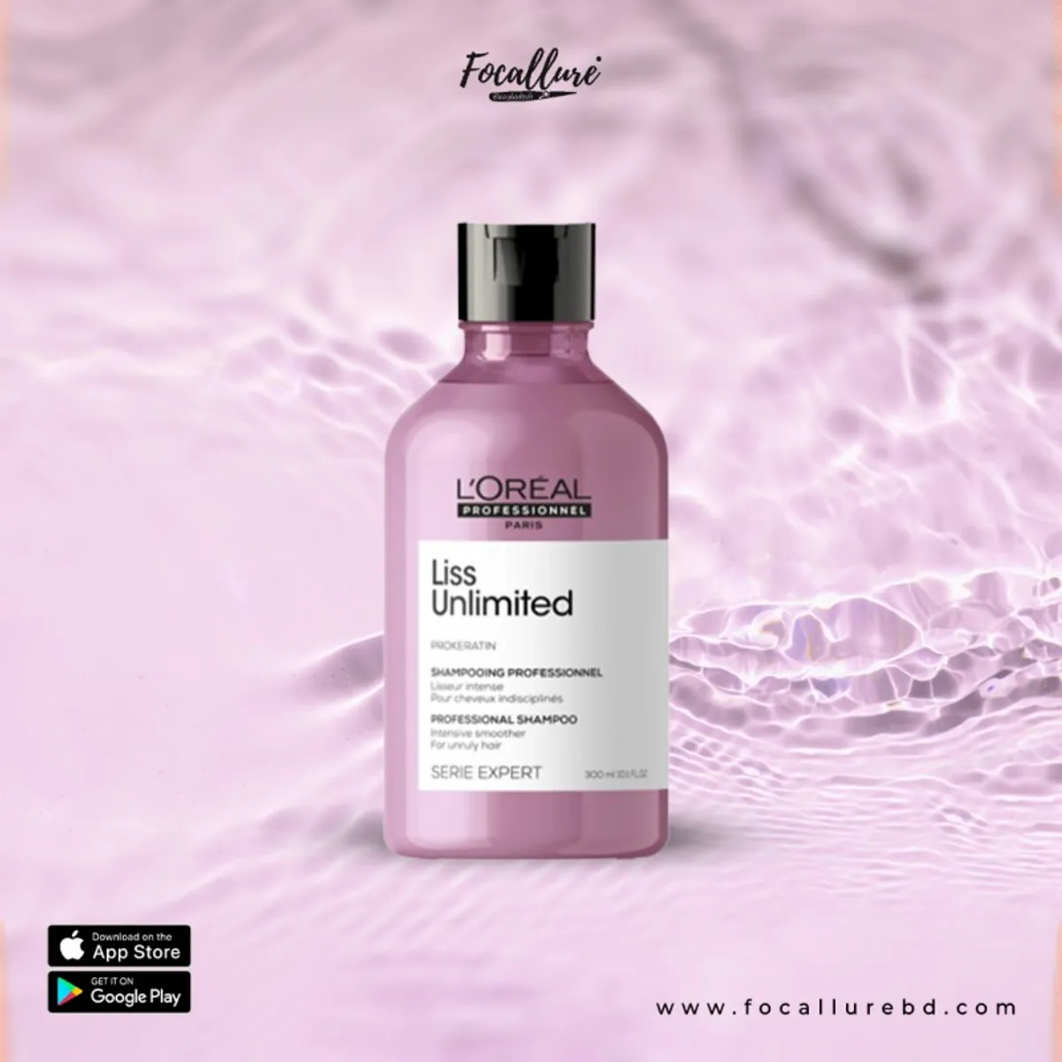 L’Oréal Professionnel Serie Expert Prokeratin Liss Unlimited Shampoo- 300ml