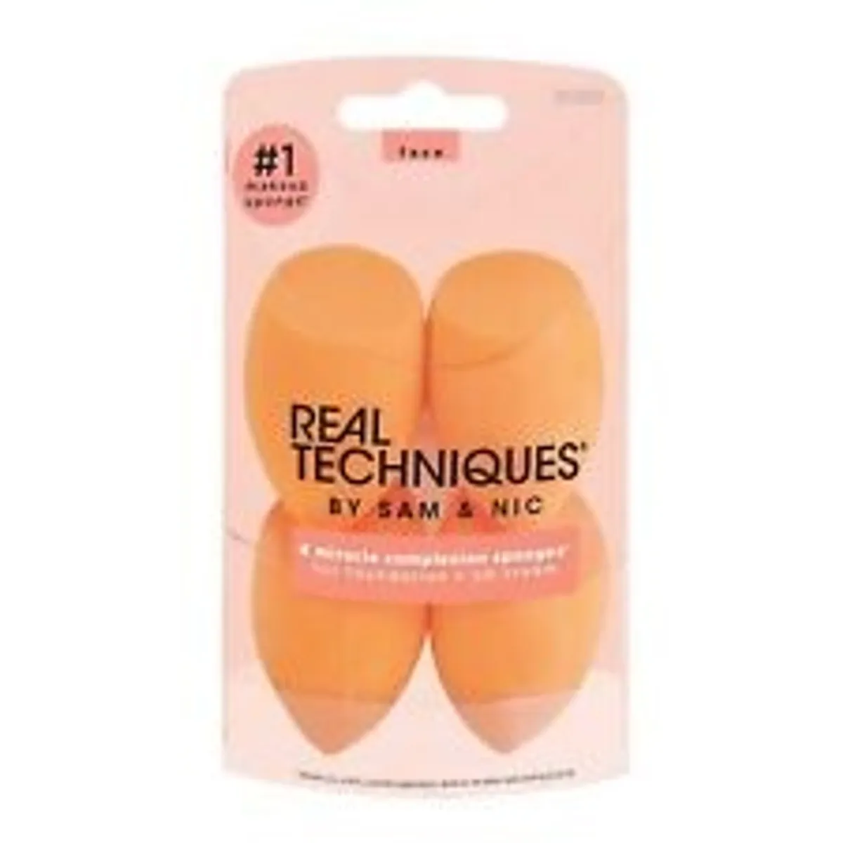 Real Techniques Miracle Sponge - 4 Pieces
