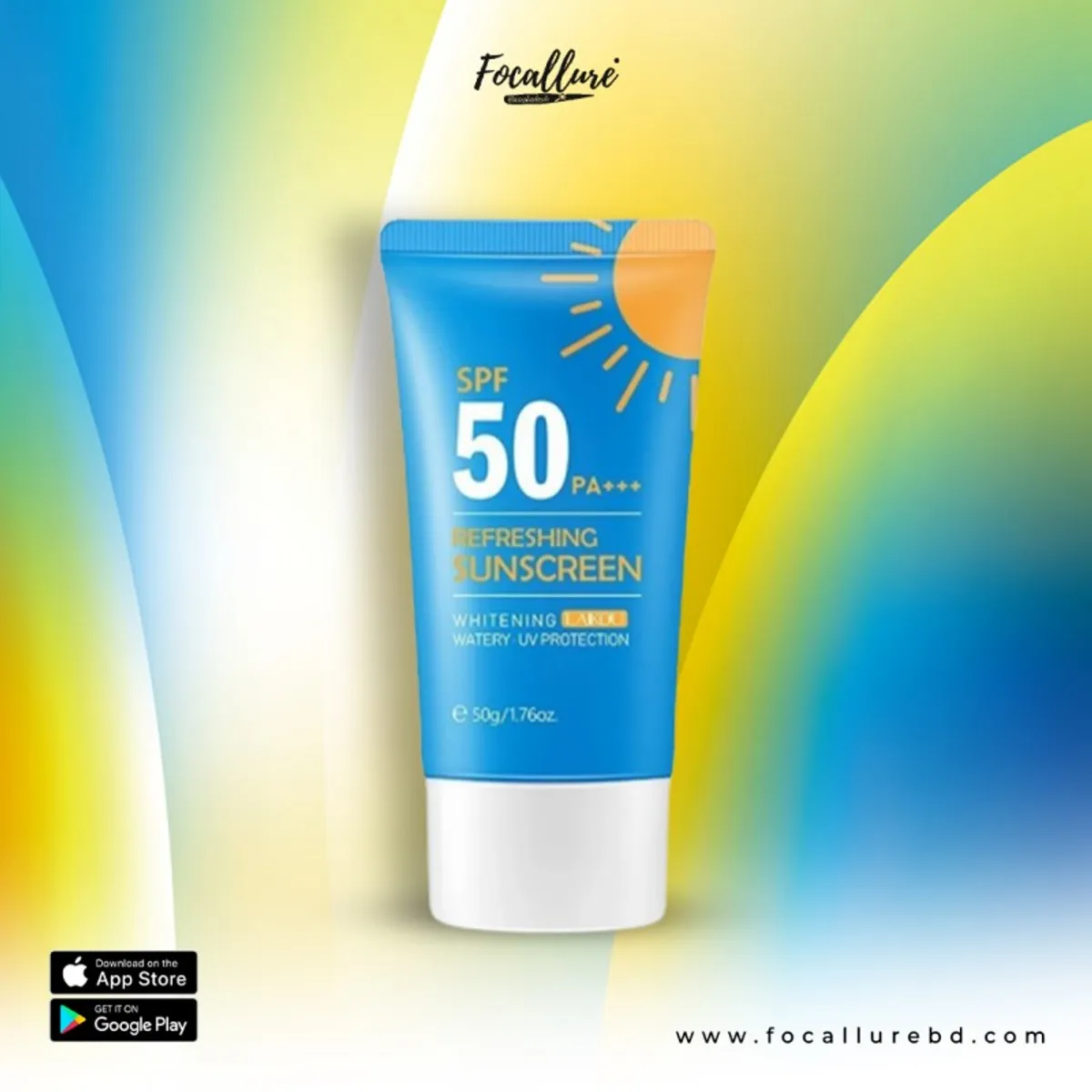 Click to Zoom Laikou Refreshing UV Protection Sunscreen SPF50 PA+++