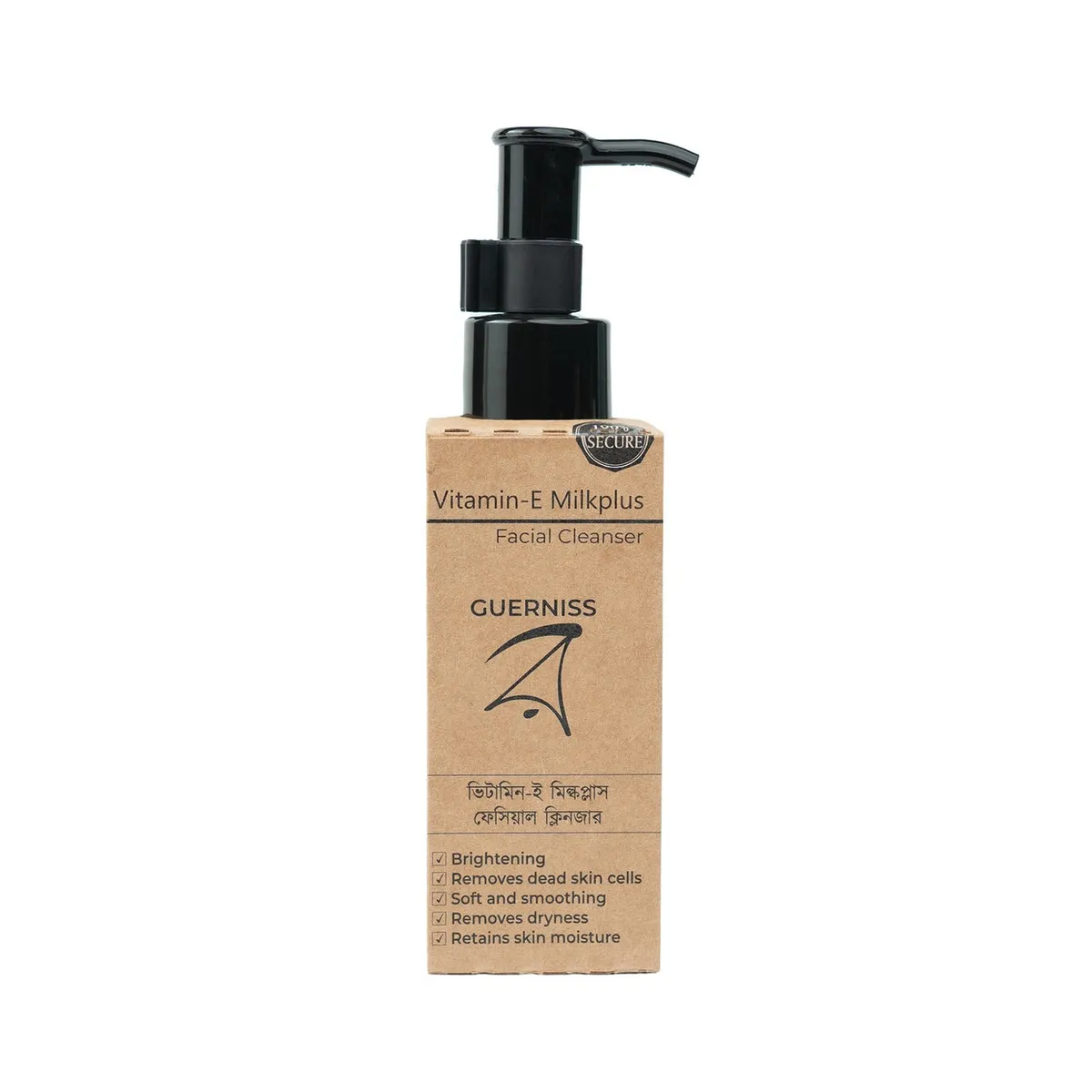 Guerniss Raw Vitamin E Milk Plus Facial Cleanser