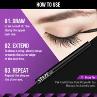 STAZE 9 to 9 ALL EYES ON YOU LINER - 01 BLACKEST BLACK