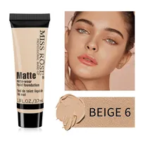 MISS ROSE Matte-Wear Liquid Foundation - 37ml