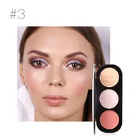 FOCALLURE Blush & Highlighter Palette-FA26
