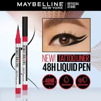 MAYBELLINE NEW YORK Tattoo Liner 48H Liquid Pen Waterproof / Smudgeproof  BLACK