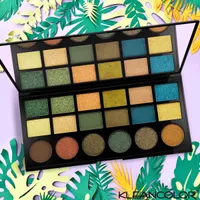 Kleancolor Tropical Passion Holographic 18 Color Eyeshadow Palette