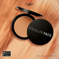 FOCALLURE Pressed Powder with Sponge-FA16
