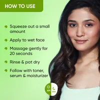 Dot & Key Cica Calming Blemish Clearing Salicylic acid + green tea Face Wash - 15ml