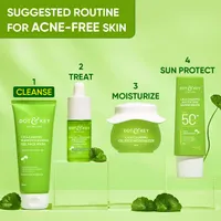 Dot & Key Cica Calming Blemish Clearing Salicylic acid + green tea Face Wash - 15ml