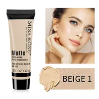 MISS ROSE Matte-Wear Liquid Foundation - 37ml