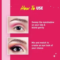 MYGLAMM POPxo Makeup 4 Color Eyeshadow Kit - Hot Mess