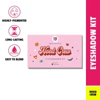 MYGLAMM POPxo 12 Color Eyeshadow Kit - Nood Crew