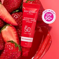 Dot & Key SPF50+ PA+++ Ceramide & Peptide Barrier Repair Lip Balm (Tinted)