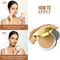 MYGLAMM Super Serum Compact - 201N Sesame
