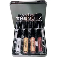 Technic The Glitz 4pcs Liquid Glitter Eyeshadow Gift Set Tin