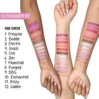 MYGLAMM POPxo 12 Color Eyeshadow Kit - Vibe Check