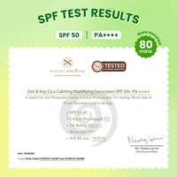 Dot & Key CICA Calming Mattifying with NIACINAMIDE Sunscreen SPF 50+ PA+++ - 50g