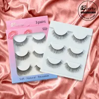 Everly Beauties G300 Series 3Pair False Eyelash Set