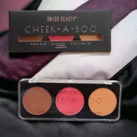 Swiss Beauty CHEEK-A-BOO 3-in-1 Face Palette