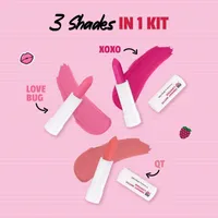 MYGLAMM POPxo Makeup Mini Lip Kit - Pretty Mess (Set of 3)