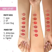 MYGLAMM POPxo Makeup Mini Lip Kit - Pretty Mess (Set of 3)
