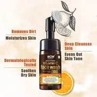 WOW Skin Science Brightening Vitamin C Foaming Face Wash - 150ml